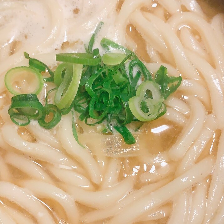 鍋の後のしめのアレンジうどん